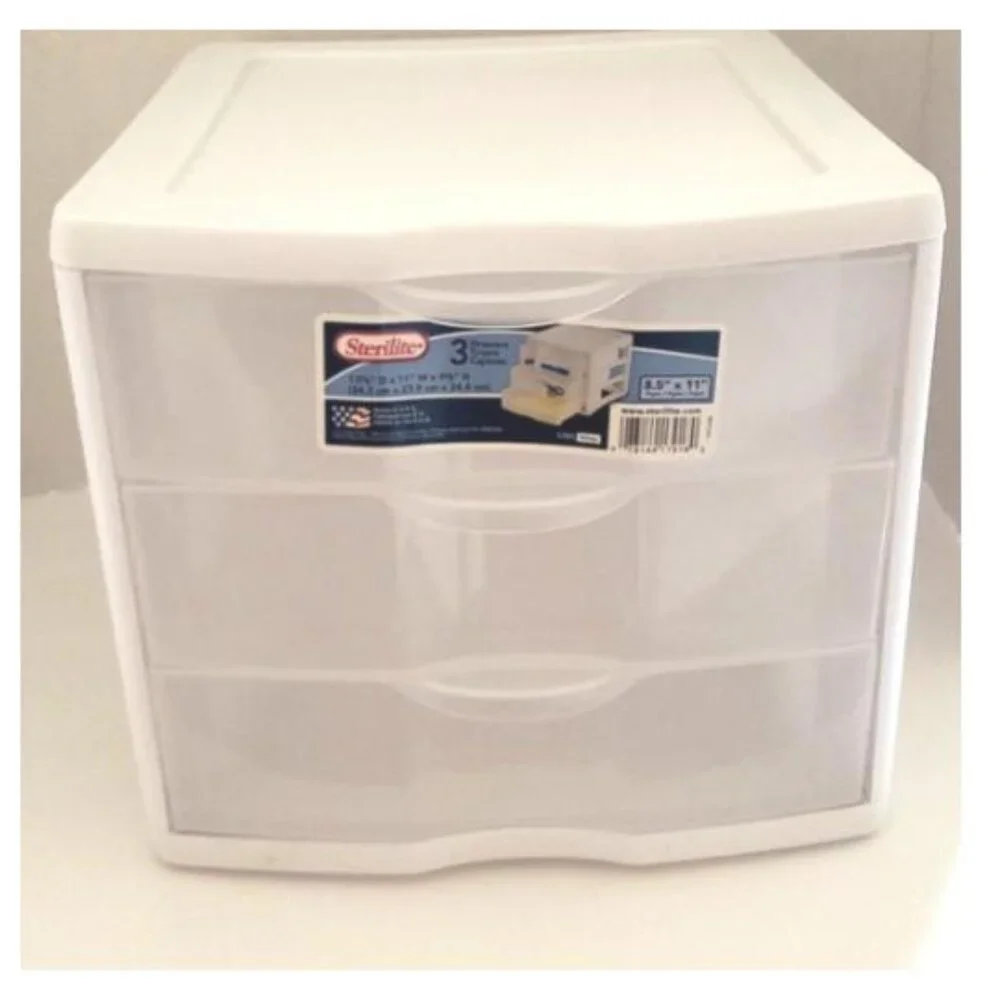 Sterilite 3 Drawer Organizer